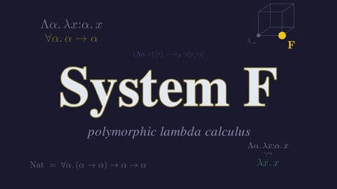 Still from the video The Polymorphic Lambda Calculus: System F